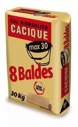 Precio actualizado de Bolsa de cal 30 kg en Argentina