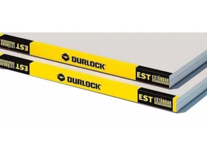 Precio actualizado de Placa de yeso durlock estandard 9.5mm 1.20x2.40m en Argentina